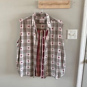 vintage Carolina colours button up